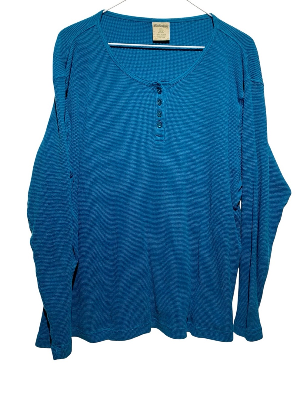 Men’s Cabela’s Waffle Henley Top Size 2XL